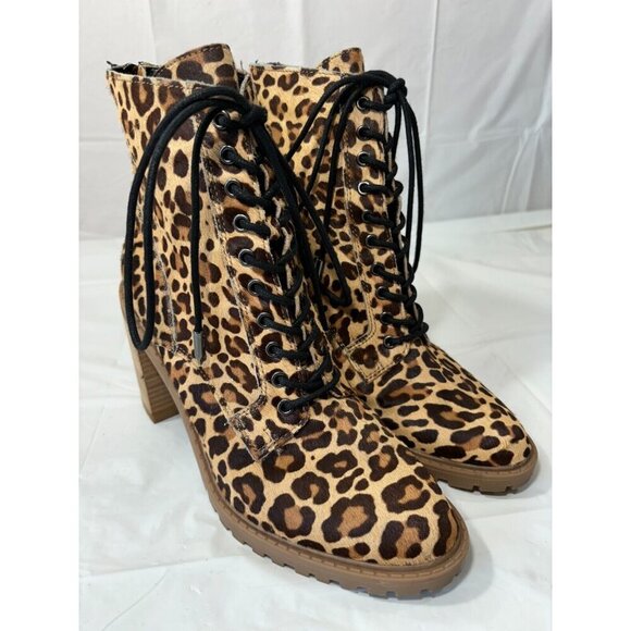 Dolce Vita Leopard Norma Boots 8.5 - Picture 2 of 15